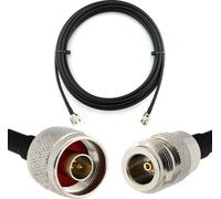 N mâle à N femelle 10m - HF-240 (LMR 240 équivalent) câble d'antenne d'extension - pour WiFi RF antenne GSM LTE 4G 5G 6G routeur amplificateur de signal Lora Ham CB radio