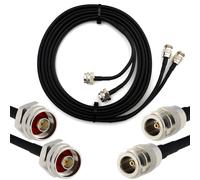 Rangeful N mâle Hex vers N femelle 12m câble coaxial double - HF240 (équivalent à LMR240) HF240T-NMH-NF-12