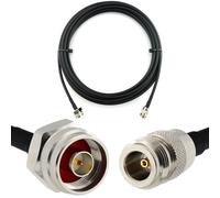 N mâle Hex vers N femelle 7m Cable Coaxial - câble d'extension HF240 (LMR 240 équivalent) rallonge etanche - pour Routeur WIFI Radio Antenne LTE Amplificateur GSM 4G 5G 6G LTE Hotspot