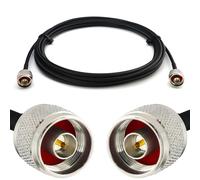 N Mâle vers N Mâle 1m RG58 Cable Coaxial - Câble d'extension exterieur à faible perte rallonge etanche - pour Routeur WIFI Radio Antenne LTE GSM Amplificateur 4G 5G 6G LTE Hotspot