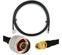 N mâle vers SMA mâle 3m Cable Coaxial - câble d'extension HF240 (LMR 240 équivalent) rallonge etanche - pour Routeur WIFI Radio Antenne LTE Amplificateur GSM 4G 5G 6G LTE Hotspot