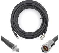 N mâle vers SMA mâle Câble coaxial 40m - 50ohm 8D-FB Ø11.1mm Extension Ultra Low Loss Cable d'antenne - WiFi RF Antenne GSM 3G 4G LTE 5G Routeur Amplificateur de signal Lora Ham CB Radio
