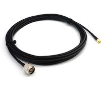 N mâle vers SMA mâle Câble coaxial RG58 7m - Extension câble d'antenne à faible perte 50ohm - pour WiFi RF Antenne GSM LTE 4G 5G 6G Routeur Amplificateur de signal Lora Ham CB Radio