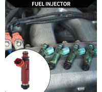 N° Md357267 Injecteur De Carburant Pour Mitsubishi Montero 2001-2002 3.5L Pour Moteur Pour Mitsubishi 6G74 3.5L / Buse D'Injection De Carburant Du Moteur / Durable / 1 Pc Rouge.