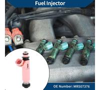 N° Mr507376 Injecteur De Carburant Pour Mitsubishi Pajero Sport 6G72 V73 3.0 Buse De Carburant Assortie De 1 Pc Rose