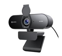 N newline Webcam 4K pour PC avec autofocus PDAF, cache de confidentialité, double microphones, 4K @ 30 fps et 1080p @ 60 fps, correction automatique de la lumière, caméra USB Plug & Play pour