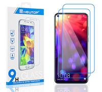 N NEWTOP Lot de 2 films de protection d'écran en verre trempé pour Huawei Honor View 20, verre trempé 0,3 mm 9H