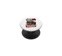 N’Ouvre Pas Je Sais Que Tu Veux Regarder Humour BBQ PopSockets PopGrip Adhésif