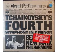 N/R - Tchaikovsky's Fourth Symphony - Leonard Bernstein [12" 33 RPM Stereo LP Record]