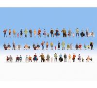 N / Set de personnages voyageurs sans bancs 528-38401 NOCH