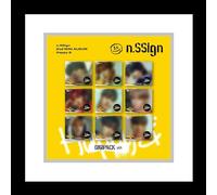n.SSign Happy & 2nd Mini Album CD+Folding poster on pack+Photobook+Photocard+Sticker+Tracking Sealed NSSIGN (Digipack 9 Version SET)
