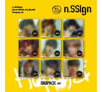 N.Ssign – Happy & – CD Digipack (pochette aléatoire, photobook 16 p., poster, stickers, photocard)