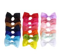 N¿Uds De Cheveux Pour Petites Filles, 20 Pièces, Pince Crocodile, Ruban Gros-Grain, Boutique