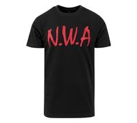 Mister Tee Herren T Shirt Kurzarm N.W.A, Black, XS, MT270-00007-0058