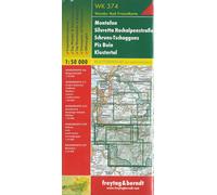 N wk374 montafon - silvretta - schruns N° WK374, Edition trilingue français-anglais-allemand, Echelle 1:50 000 - Collectif - Freytag Et Brendt - broché - Atlas / carte