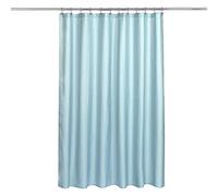 N&Y HOME Rideau de Douche en Tissu de qualité hôtelière - Lavable en Machine - Bleu Brouillard - 183 x 183 cm