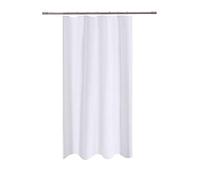 N&Y Home Rideau de Douche en Tissu Liner Blanc Solide de qualité Hôtelière, Hydrofuge, moisissures, Résistant, Lavable, sans Odeur, Spa 40"x72" Blanc