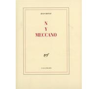 N Y Meccano - Jean Ristat - Gallimard - broché - Poésie