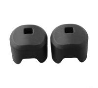 N074647 Lot de 2 pieds de support de scie à onglet en caoutchouc pour scie à onglet DWX723 DWX724 DWX725 DE7023 DE7033 DE7031 DE7035 Noir