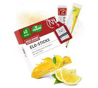 N1 Elo-Sticks Lot de 40 bâtonnets de poudre d'électrolyte au goût d'agrumes, pour une hydratation rapide et un équilibre des minéraux avec les sels, les sucre, les minéraux