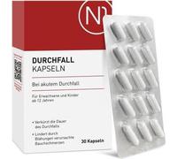 N1 Gélules contre la diarrhée 30 pcs