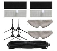 N1 N1 Plus Kit d'accessoires pour robot aspirateur avec brosse à rouleaux, serpillères, filtres, 4 brosses latérales pour un nettoyage amélioré