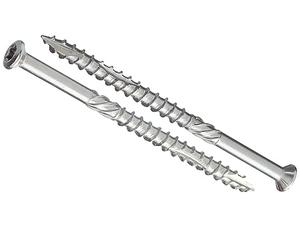 N14ABCD Lot de 100 vis Torx à tête fraisée et pointe auto-foreuse en acier inoxydable 4,5 mm x 50 mm