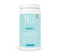 N16 Professionnel Omega-3 - Complément Alimentaire EPA & DHA d’Origine Marine - Huile de Poisson, Vitamine E Naturelle - 90 Capsules - Fabriqué en France