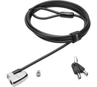 N17 Câble De Sécurité À Clé Pour Ordinateurs Portables Et Appareils Dell Avec Verrou Robuste Et Câble En Acier Carbone - 1,8 M De Long (K64440Ww)[ORD622176]