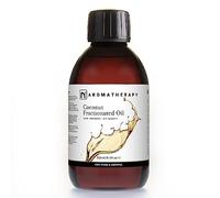 n2 Aromatherapy Huile de Coco Liquide - 250 ml - Coco Fractionnée pour Cheveux et Corps, Massage