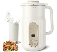 N2 Machine automatique à lait d'amande pour lait de soja fait maison à base de plantes, avoine, soja, yaourt et boissons sans produits laitiers, 1000 ml avec réglage de retard et autonettoyant