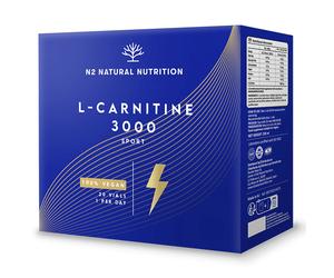 N2 Natural Nutrition L-Carnitine 3000 - 20 ampoules