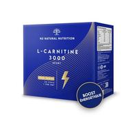 N2 Natural Nutrition L-Carnitine Liquide 3000 mg, Boost Énergie & Performance. 20 Flacons Végans.