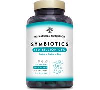 N2 Natural Nutrition Probiotique Symbiotics 150 90 Gélules