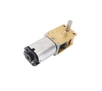 N20 All Metal Gear electronic starter DC 3V-12V 4RPM-380RPM Slow Speed High Torque Long Shaft 8mm Engine Worm Reduction electronic starter for Smart Robot NWPNLXEA(A 4RPM-16RPM)