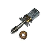 N20 Démarreur électronique en métal pour boîte de vitesses DC 3 V 5 V 6 V 62 tr/min Long arbre à vis sans fin Geard WWECCQIJ