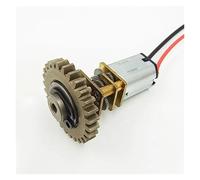 N20 Full Metal Gear DC electronic starter 3V~6V 5V 60RPM Slow Speed 12mmx35.5mm Reducer electronic starter With 18 teeth 1 Modulus Metal Gear NWPNLXEA