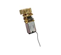 N20 Full Metal Gear electronic starter with Swing Arm Shaft DC 3V-6V 5V 28RPM Slow Speed Large Torque DIY Fingerprint Lock Robot RUAJOGYNVM