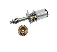 N20 Full Metal Gearbox Gear electronic starter DC 3V-6V 62RPM Slow Speed Worm Shaft 1:300 Reduction Ratio