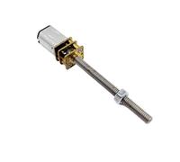 N20 Full Metal Gearbox Gear electronic starter Long Linear Screw Nut Shaft Slider Deceleration electronic starter DC 3V 1.5V-6V 370RPM-1500RPM ICXLPMC