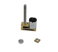 N20 Gear electronic starter Linear Screw Shaft Nut Full Metal Gearbox DC 3V 5V 6V 15rpm-300RPM electronic starter M4 Thread Flip Output Shaft ICXLPMC((B)22 rpm)