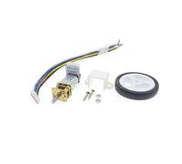 N20 Gear Encoder electronic starter With 34mm Diameter Wheel&Bracket&Screws NWPNLXEA(100rpm)