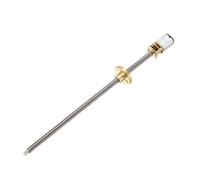 N20 Guide dc gear electronic starter 3V6V12V Stainless steel Fast thread Flange Shaft T5 DIY Lift platform Conveyor belt 4MM thread NWPNLXEA(100rpm,12V DC)