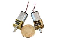 N20 Precision Gear Démarreur électronique DC3 V 5 V 6 V 68 tr/min Vitesse lente Couple élevé Boîte de vitesses tout en métal pour Robot Smart Car Serrure électronique 1 kg