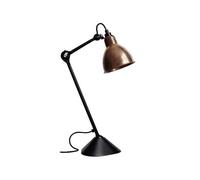 N205 Lampe à Poser Mat Noir/ Cuivre Brut