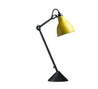 N205 Lampe à Poser Mat Noir et Mat Jaune
