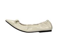 N21 - Ballerines en cuir verni - Femme - Chaussures - Beige - Taille: 38 EU