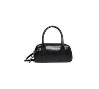 N21 Sac à bandoulière noir pour femme avec forme texturée UNI, Noir , Borsa mini a spalla 28X13X6cm primavera estate