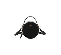 N21 Sac noir pour femme avec logo et forme ronde UNI, Noir , Borsa mini a mano 14x14x6,5cm primavera estate