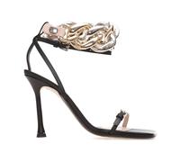 N21 - Sandales d'été élégantes - Femme - Chaussures - Noir - Taille: 37 1/2 EU